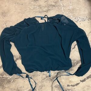 Forever 21 Dark Teal Blouse